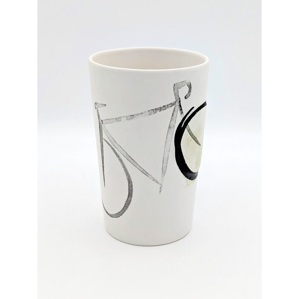 Starbucks Bicycle Sketch Mug 2015 Ceramic 16 oz Urban Minimalist Illustration
